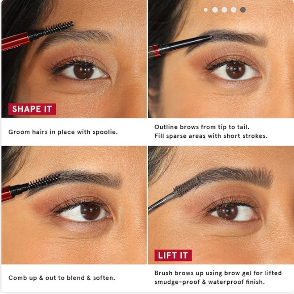 ONE/SIZE by Patrick Starrr BrowKiki Micro Brow Defining Pencil in 0.6 Dark Brown - Picture 7 of 12